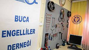Buca Belediyesi'nden Türkiye'de bir ilk: Engelli tamir istasyonu