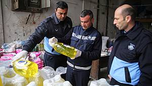 Buca'da merdiven altı "hijyen imalathanesine" suçüstü! 