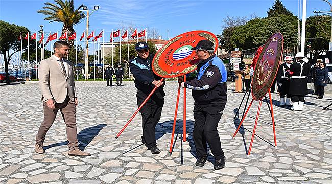 Foça'da Çanakkale Zaferi Anma Töreni 