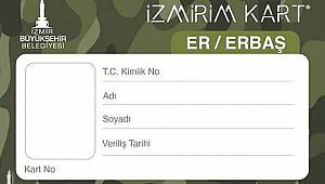 İzmir'de er ve erbaşlara ücretsiz ulaşım