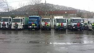 Konaklı işçilerden şehitlere saygı duruşu