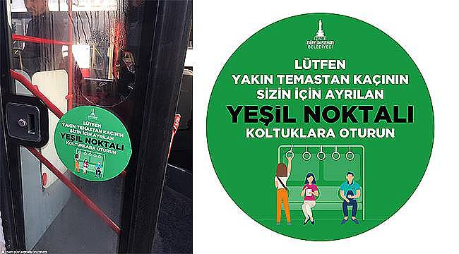 Toplu ulaşımda "yeşil koltuk" uygulaması 