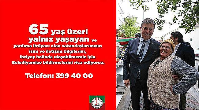 Tugay'dan yaşlılara "Yalnız değilsiniz" mesajı 