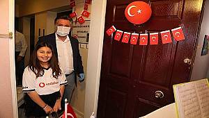 Başkan Sandal, şehit babasını kırmadı