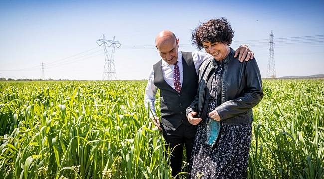 Başkan Soyer çiftçilere seslendi: Siz yeter ki üretmeye devam edin