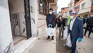 Büyükşehir'in dayanışma kampanyasına inşaat mühendislerinden destek