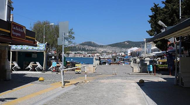 Foça'da yasak tanımayanlara ceza yağdı