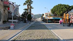 Foça, sağlığı için sokağa çıkmadı!