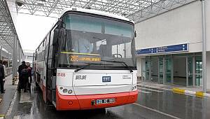 Havalimanı otobüs seferleri şehir içine yönlendirildi