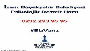İzmir'de psikolojik destek hattı devrede 