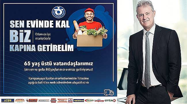 İZTO'dan "Sen Evinde Kal, Biz Kapındayız" Kampanyası 