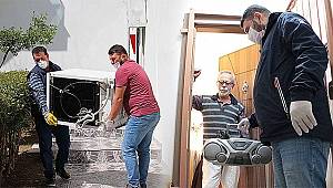 Karşıyaka'da elektronik atıklar evlerden toplanıyor 