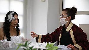 Konak'ta nikahlara Korona düzenlemesi