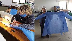 Maskeler tamam, sıra tek kullanımlık önlükte 