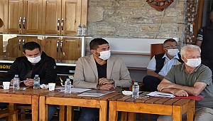 Başkan Gürbüz esnaf ile görüştü