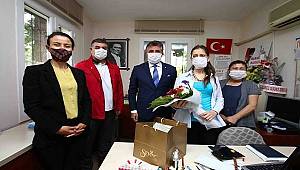 Başkan Sandal'dan muhtarlara bayram ziyareti