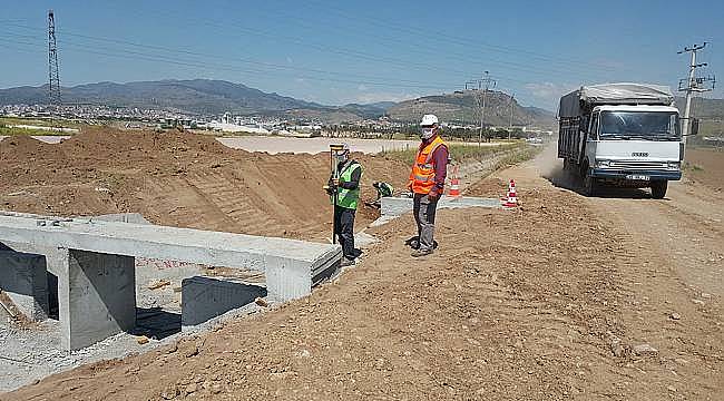 Bergama çevre yolu inşaatı başladı 