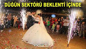 Düğün sektörü normalleşme için hükümetten ışık bekliyor