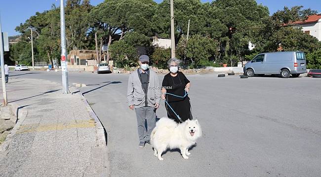 Foça'da bayram safası akşam safasına karıştı