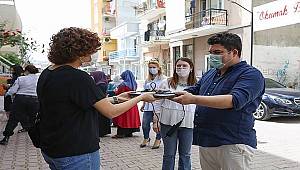 Genç kız hayalini anlattı Başkan Kılıç kendi bilgisayarını verdi
