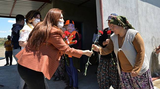 İzmir Milletvekili Sevda Erdan Kılıç Menemen'i ziyaret etti
