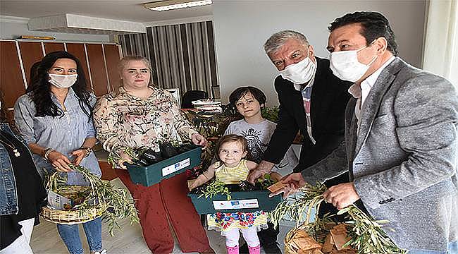 Narlıdere'de 'Benim Bahçem' için tohumlar ekildi!  