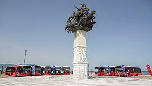 İzmir'de 16 yeni otobüs daha hizmete girdi  