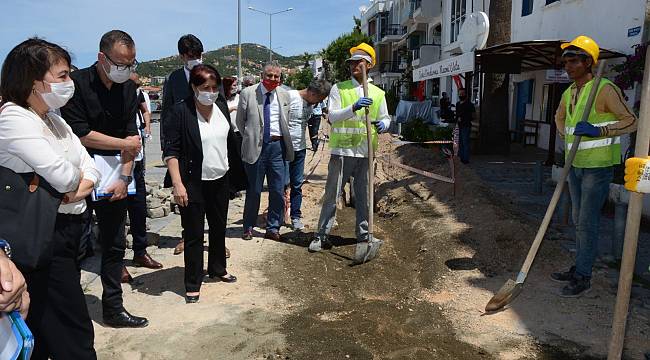 İZSU'dan Foça'nın içme suyu şebekesi için 58 milyon liralık yatırım 