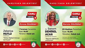 'Korona Günlükleri' Av. Senem Demirel Acar ile Zekeriya Mutlu'yu ağırlıyor 