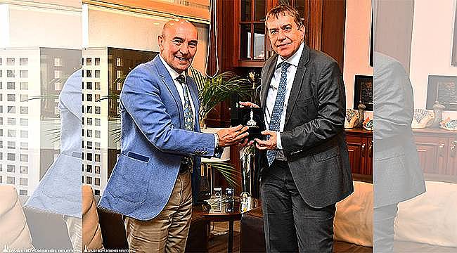 Slovenya Ankara Büyükelçisi Soyer'i ziyaret etti 