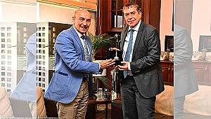 Slovenya Ankara Büyükelçisi Soyer'i ziyaret etti 