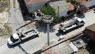 Annelerini kaybeden leylek yavrularını elleriyle besliyorlar 