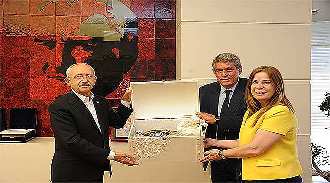  Başkan Çalkaya'dan Kılıçdaroğlu'na ziyaret