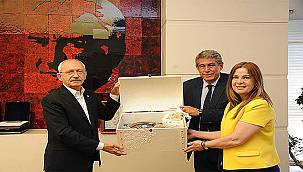  Başkan Çalkaya'dan Kılıçdaroğlu'na ziyaret