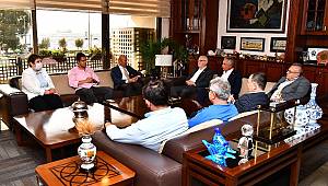 CHP'nin Ege İl Başkanları Başkan Soyer'i ziyaret etti 