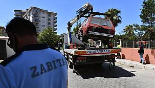 İzmir'de 6 ayda 184 hurda araç çekildi  