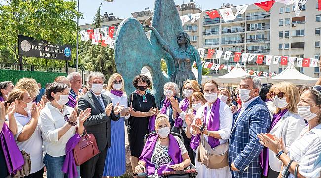 İzmir'de kadın mücadelesi büyüyor. 