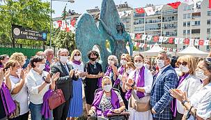 İzmir'de kadın mücadelesi büyüyor. 