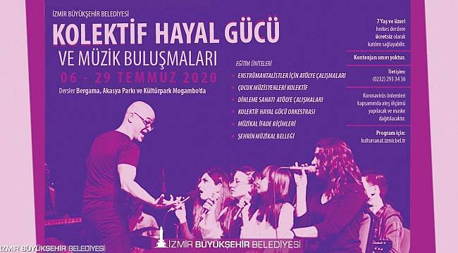 ​Kolektif Hayal Gücü ve Müzik Buluşmaları Başlıyor 