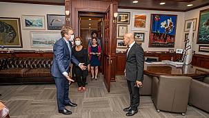 Soyer'e veda ziyareti 