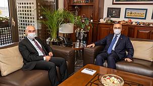 Vali'den Başkan Soyer'e iade-i ziyaret 