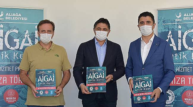 Aliağa'daki Aigai Antik Kenti turizme kazandırılacak 