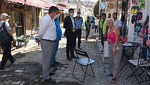 Başkan Gürbüz, Fevzipaşa Mahallesi'ndeki Çalışmaları Denetledi