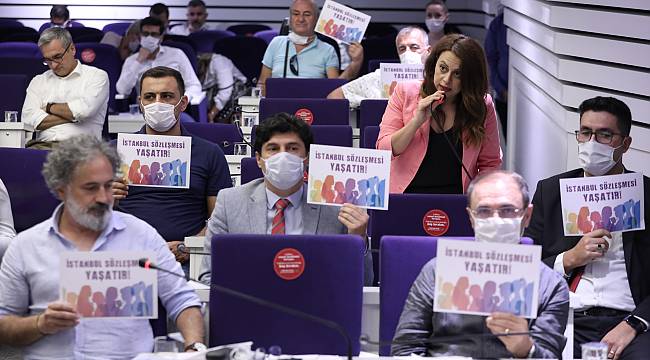 Buca "İstanbul Sözleşmesi" için tek ses 