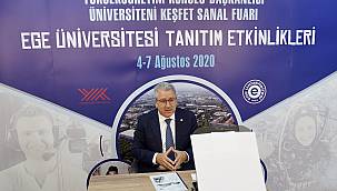 Ege Üniversitesi aday öğrencilerin yanında