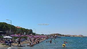 Foça'da Bayram Yoğunluğu 