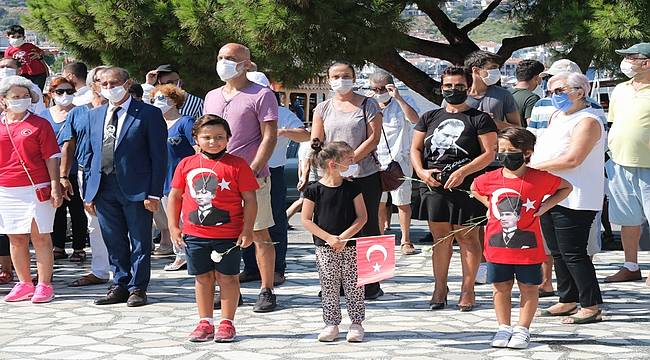   Foça'da Büyük Zafer'in 98.Yılı (Covid-19 Tedbirleriyle) Kutlandı 