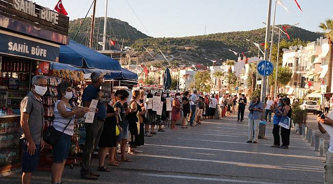 Foça'da sessiz zincir 