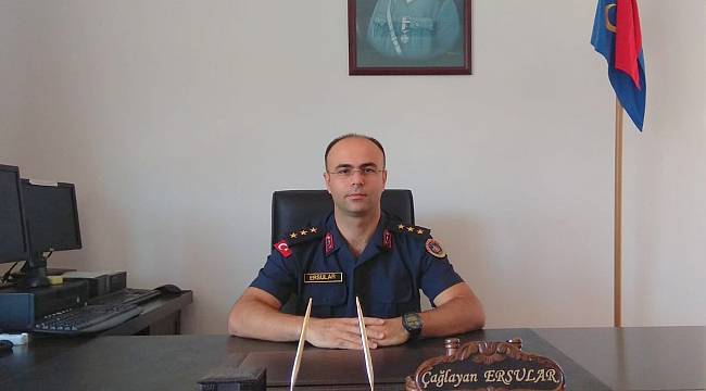 Foça'da yeni İlçe Jandarma Komutanı göreve başladı