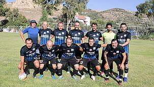 Foça Masterler ilk hazırlık maçında Soma Linyit'i ağırladı